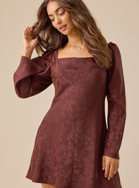 Raina Jacquard Mini Dress - TULLABEE