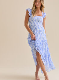 Blaire Ruffle Maxi Dress - TULLABEE