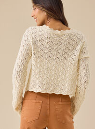 Cordelia Crochet Cardigan Detail 4 - TULLABEE