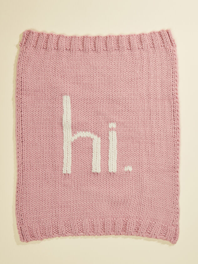 Hi Knit Blanket Detail 2 - TULLABEE
