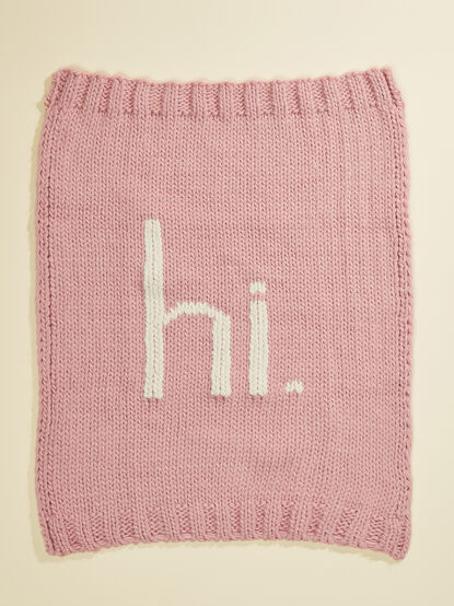 Hi Knit Blanket - TULLABEE