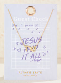 Jesus Paid It All Necklace - TULLABEE