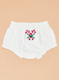 Candy Cane Diaper Cover by Mudpie - TULLABEE