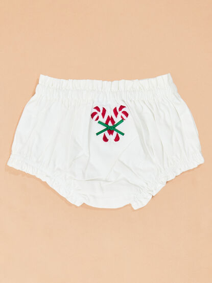 Candy Cane Diaper Cover by Mudpie - TULLABEE