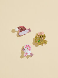 Gingerbread Clip Set - TULLABEE