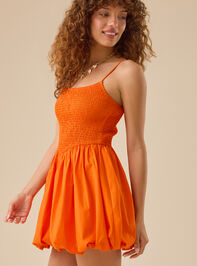 Clementine Mini Bubble Dress Detail 4 - TULLABEE
