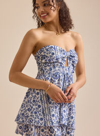 Nila Strapless Eyelet Romper Detail 4 - TULLABEE