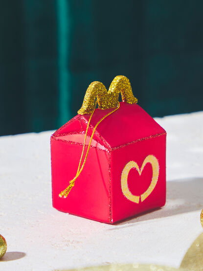 Happy Fast Food Meal Christmas Ornament - TULLABEE