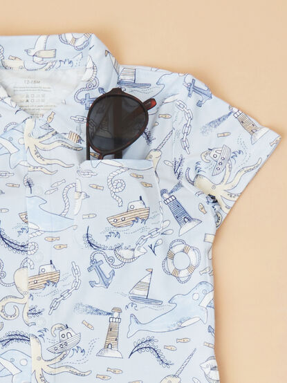 Sullivan Nautical Polo Set - TULLABEE