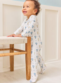 Up & Away Baby Footie Detail 4 - TULLABEE