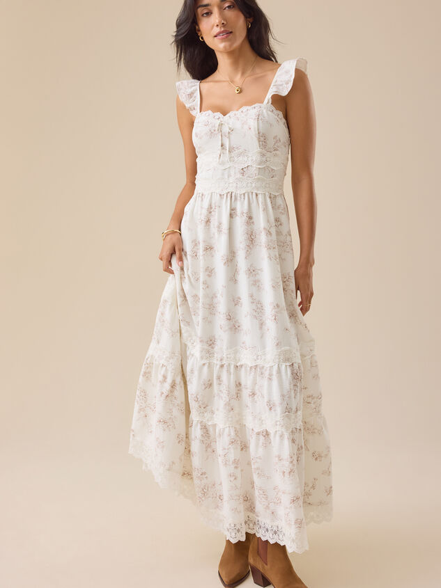 Stella Midi Dress Detail 5 - TULLABEE
