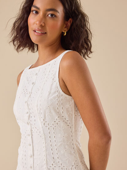 Aveline Eyelet Romper - TULLABEE