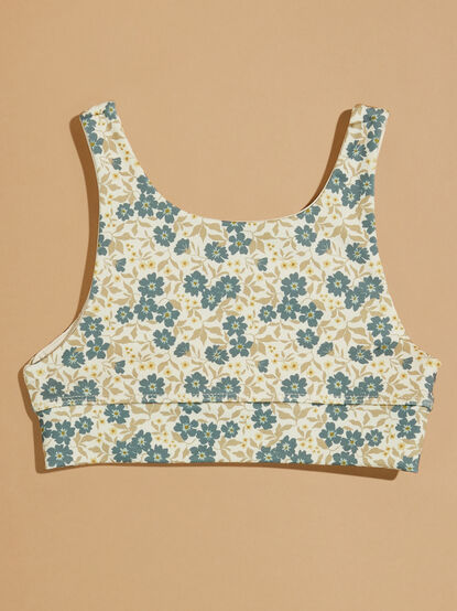 Carrie Floral Sports Bra by Play X Play - TULLABEE