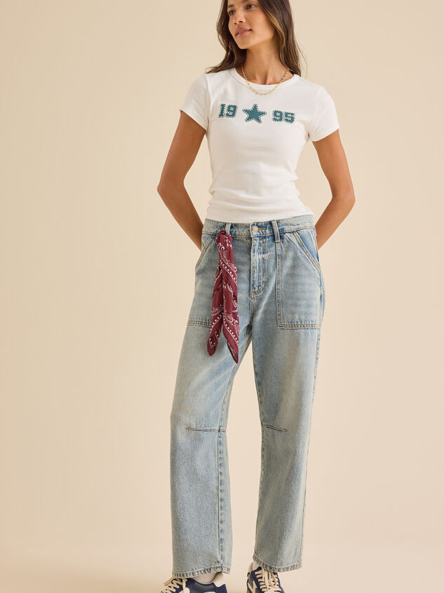 1995 Baby Tee Detail 2 - TULLABEE