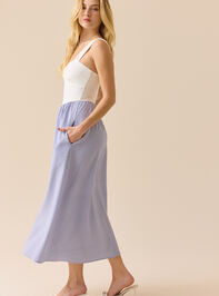 Romina Sleeveless Tube Dress Detail 4 - TULLABEE