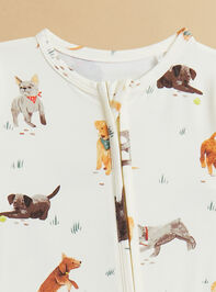 Playful Pups Footie Detail 2 - TULLABEE