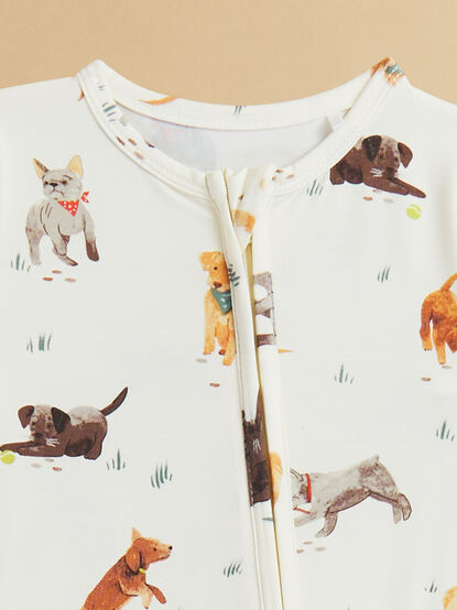 Playful Pups Footie - TULLABEE
