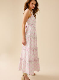 Relani Floral Maxi Dress Detail 3 - TULLABEE