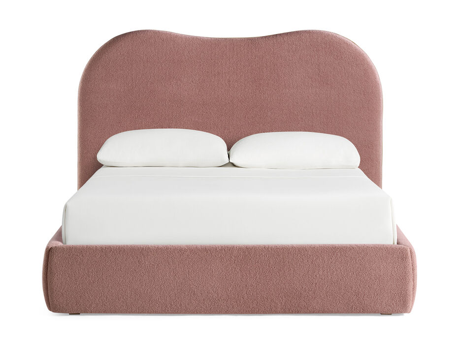 Peony Upholstered Bed - TULLABEE - 