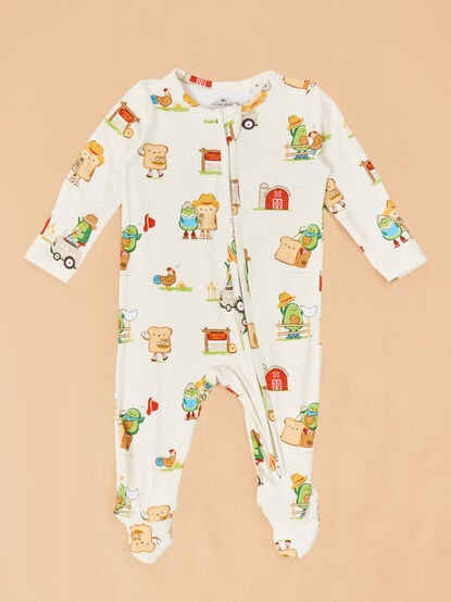 Avocado Toast Footie - TULLABEE