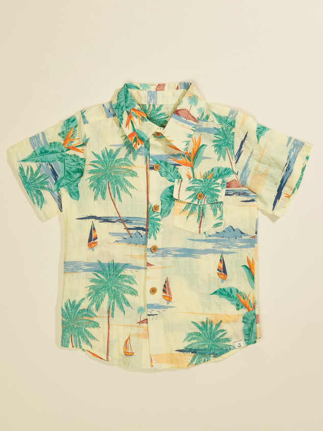 Aloha Button-Down Shirt - TULLABEE