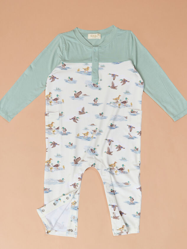 Manny Mallard Jumpsuit Detail 2 - TULLABEE
