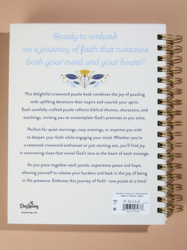 Daily Moments with God Devotional Crossword Puzzle Book Detail 2 - TULLABEE