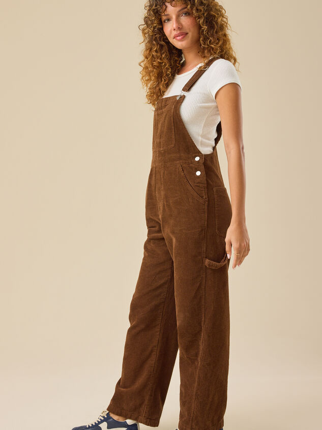 Josie Corduroy Overalls Detail 3 - TULLABEE