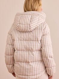 Active Puff Gingham Pullover Detail 5 - TULLABEE