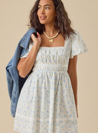 Mattie Flare Dress Detail 3 - TULLABEE