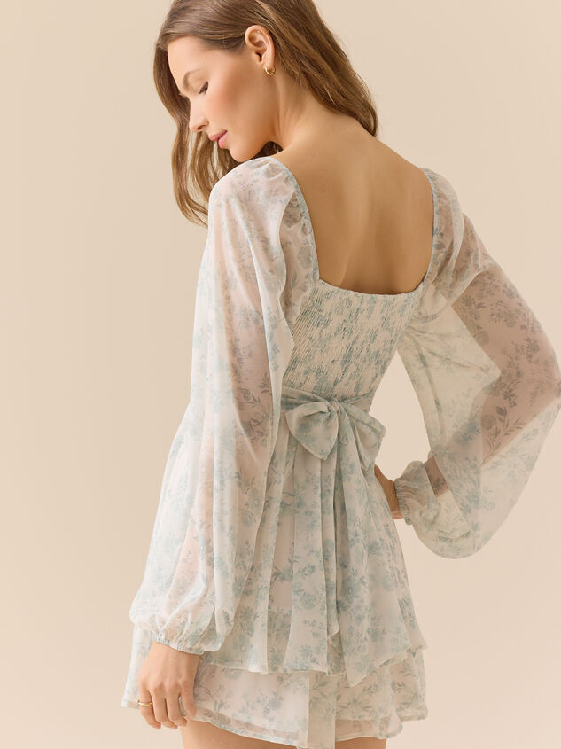 Emma Double Layer Romper Detail 4 - TULLABEE