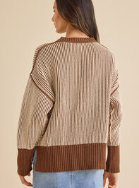 Alison Matte Chenille Pullover Detail 4 - TULLABEE