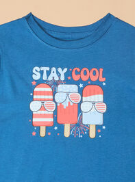 Stay Cool Graphic Tee Detail 2 - TULLABEE