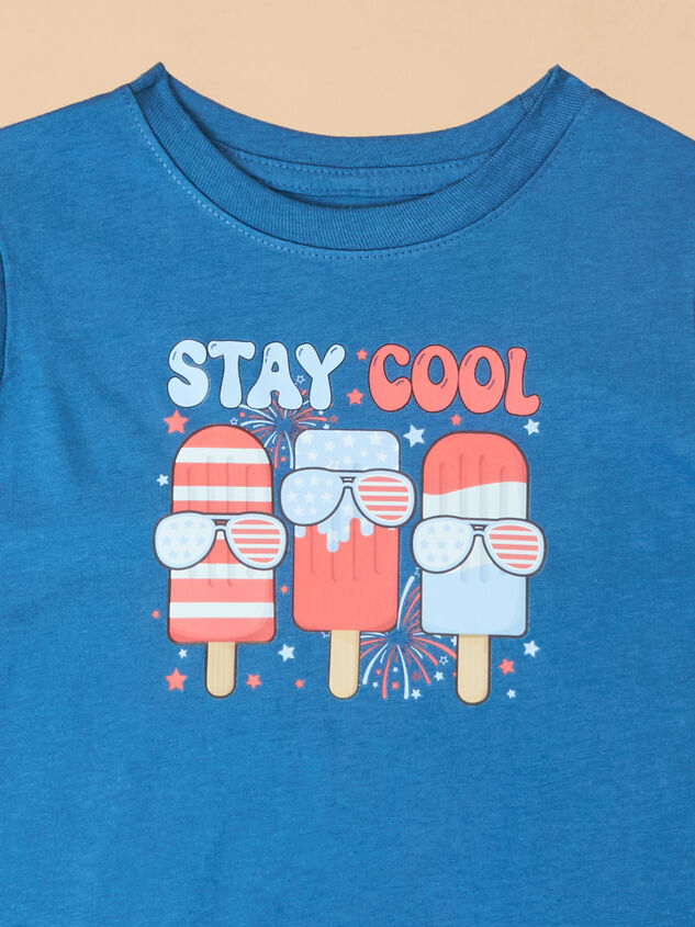 Stay Cool Graphic Tee Detail 2 - TULLABEE