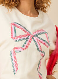 Ribbon Joy Pullover Detail 5 - TULLABEE