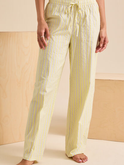 Tawny Striped Boxer Pant - TULLABEE