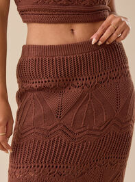 Colton Crochet Midi Skirt Detail 3 - TULLABEE