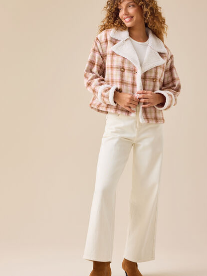 Dorothy Sherpa Collared Jacket - TULLABEE