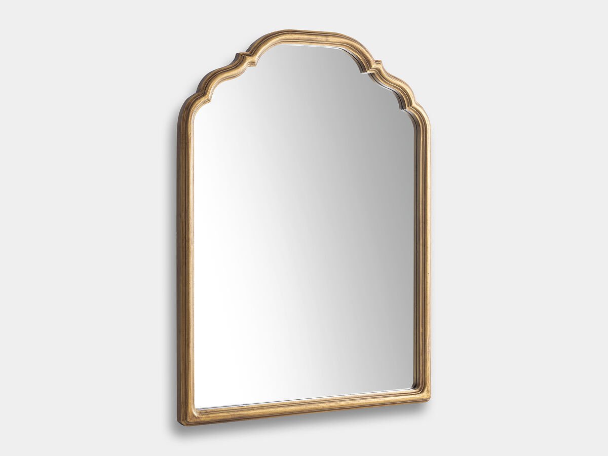 Colette Gilded Wood Mirror Detail 3 - Altar'd State