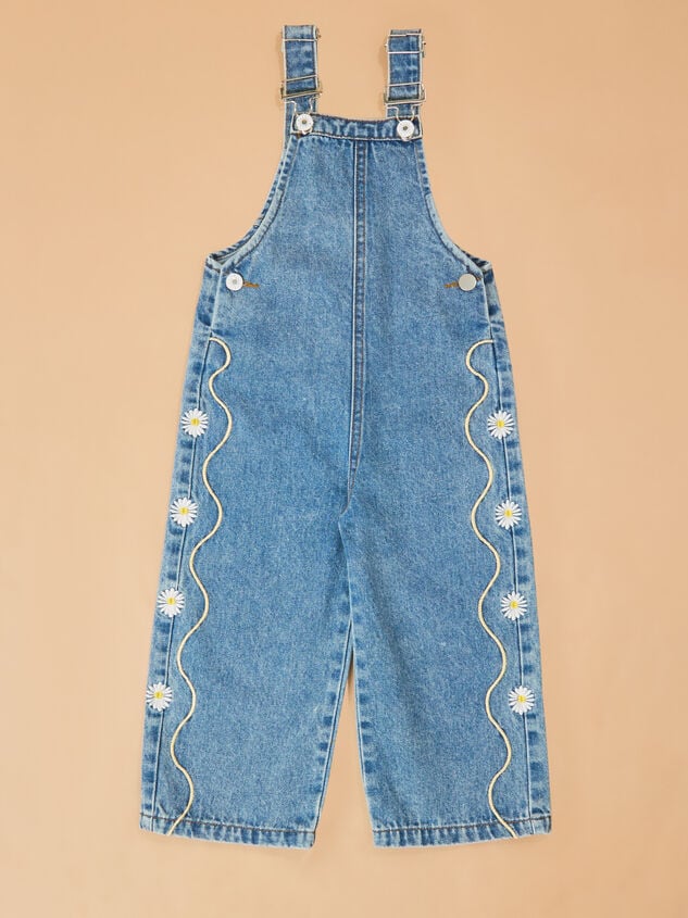 Daisy Dash Toddler Overalls - TULLABEE