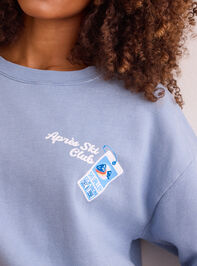 Après Ski Club Pullover Detail 4 - TULLABEE
