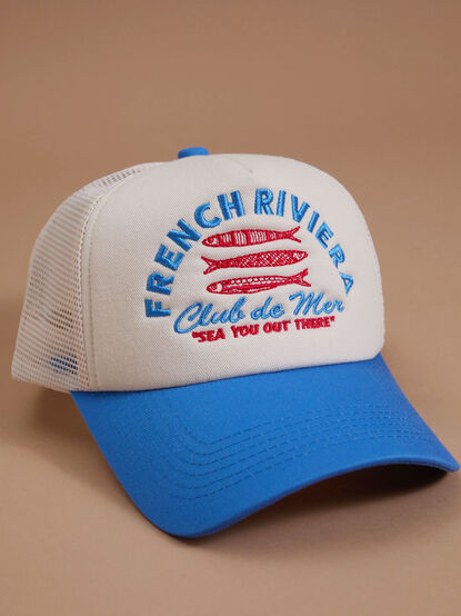 French Riviera Trucker Hat - TULLABEE