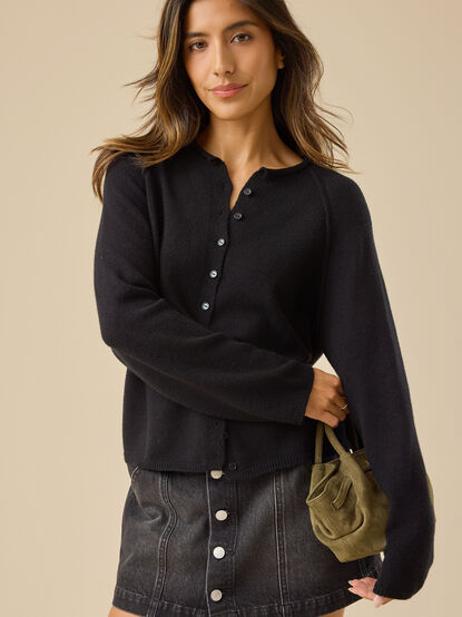 Harper Button Up Cardigan - TULLABEE