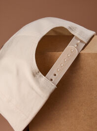 God is Good All The Time Trucker Hat Detail 3 - TULLABEE