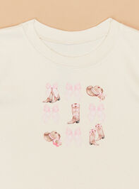 Cutesy Cowgirl Bubble Detail 3 - TULLABEE