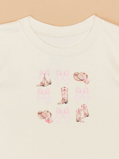 Cutesy Cowgirl Bubble - TULLABEE