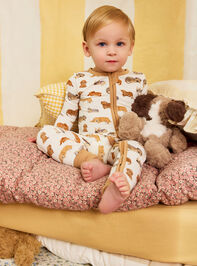 Napping Puppies Romper - TULLABEE