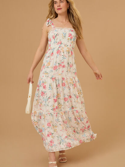 Daisy Floral Maxi Dress - TULLABEE