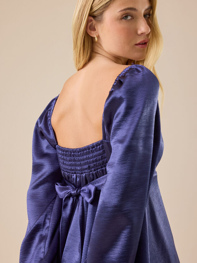 Madeleine Mini Dress Detail 5 - TULLABEE