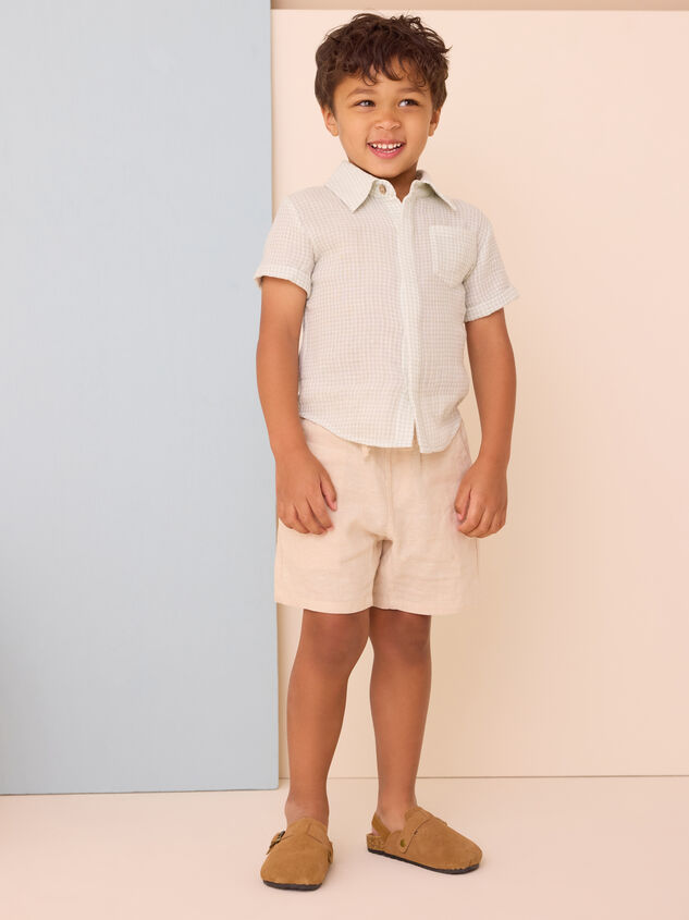 Kyle Gingham Button Down Shirt - TULLABEE